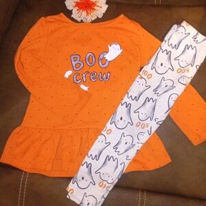Orange Boo Crew Outfit